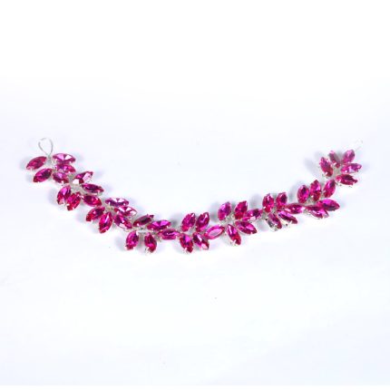 Scarlett Diamond Leaf Flower Hair Broch
