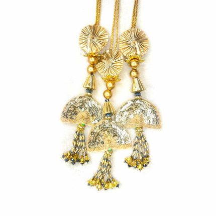 Sukhi Small Parandi With Sequence Work And Beads
